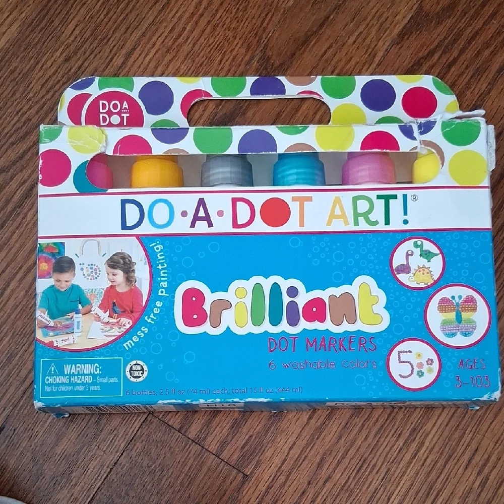 Brilliant Dot Markers Set - Multicolor
